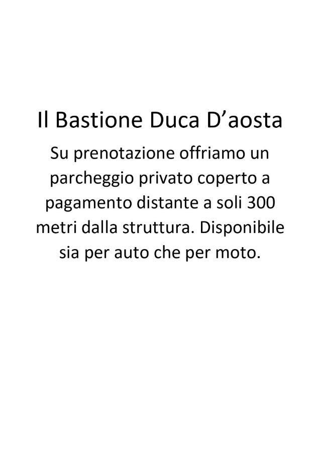 Il Bastione Duca D'Aosta Bed & Breakfast ตราปานี ภายนอก รูปภาพ